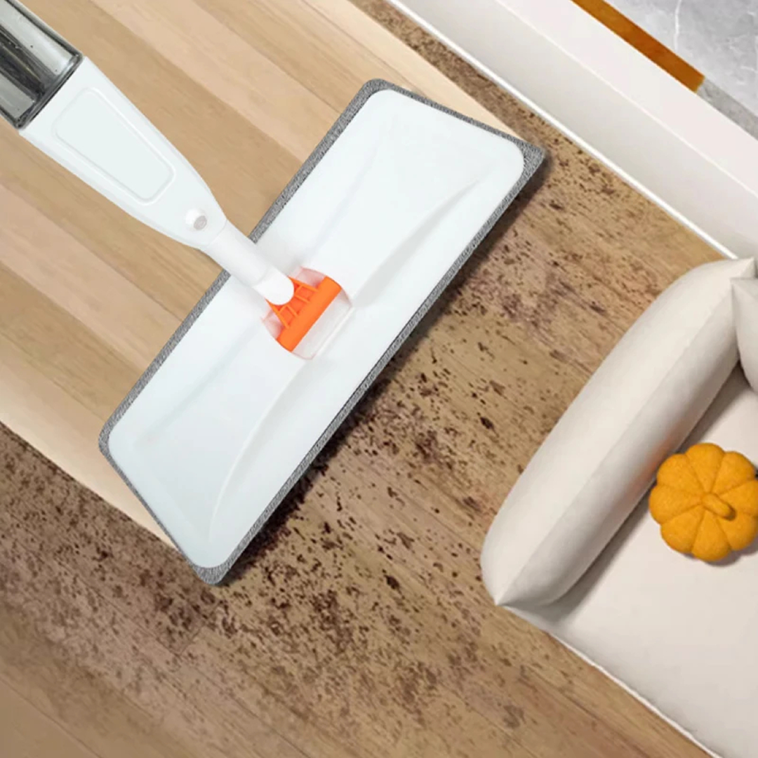 Mop Spray Doméstico com Reservatório e Refil de Microfibra