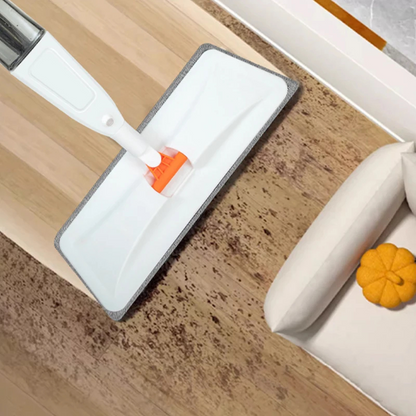 Mop Spray Doméstico com Reservatório e Refil de Microfibra