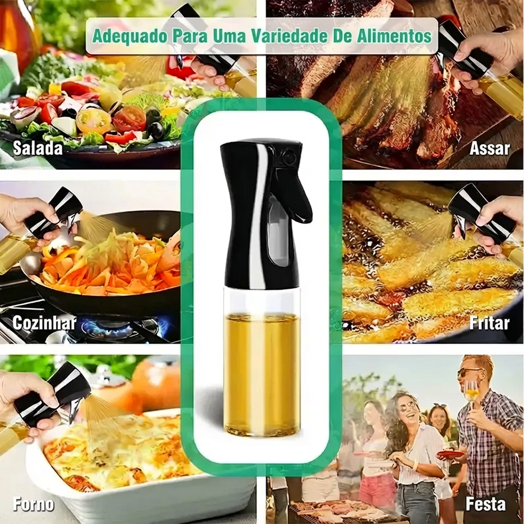 Borrifador de Óleo para Cozinha Pulverizador Manual